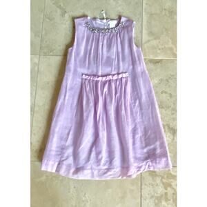 Crewcuts girls cgorgeous lavender dress w/rhinestone embellishment, size 8yrs